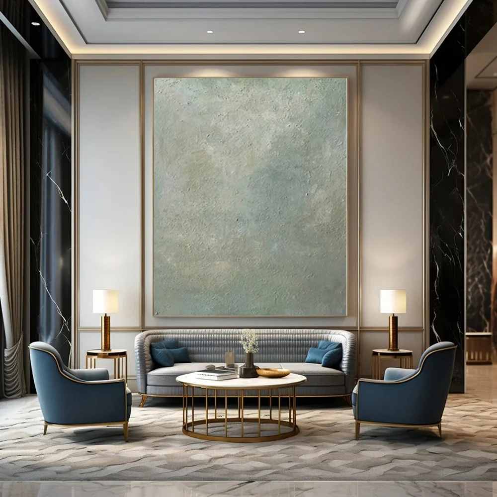 Nature_Natural_Green_Textured_Acrylic_Artwork_H7LU7 wall art